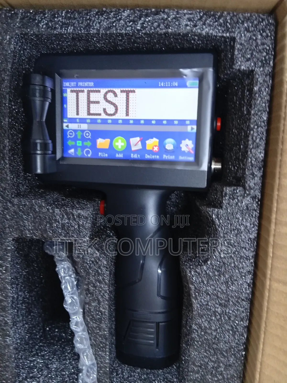Fast Dry 12.7mm Handheld Inkjet Printer for Packaging