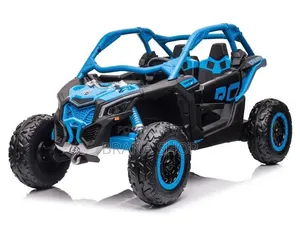 **Blue Big Size Battery-Powered 12V Ride-on Car **