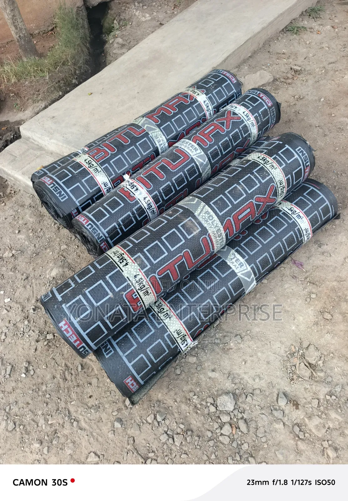 Bitumax App Membrane for Rooftop Waterproofing