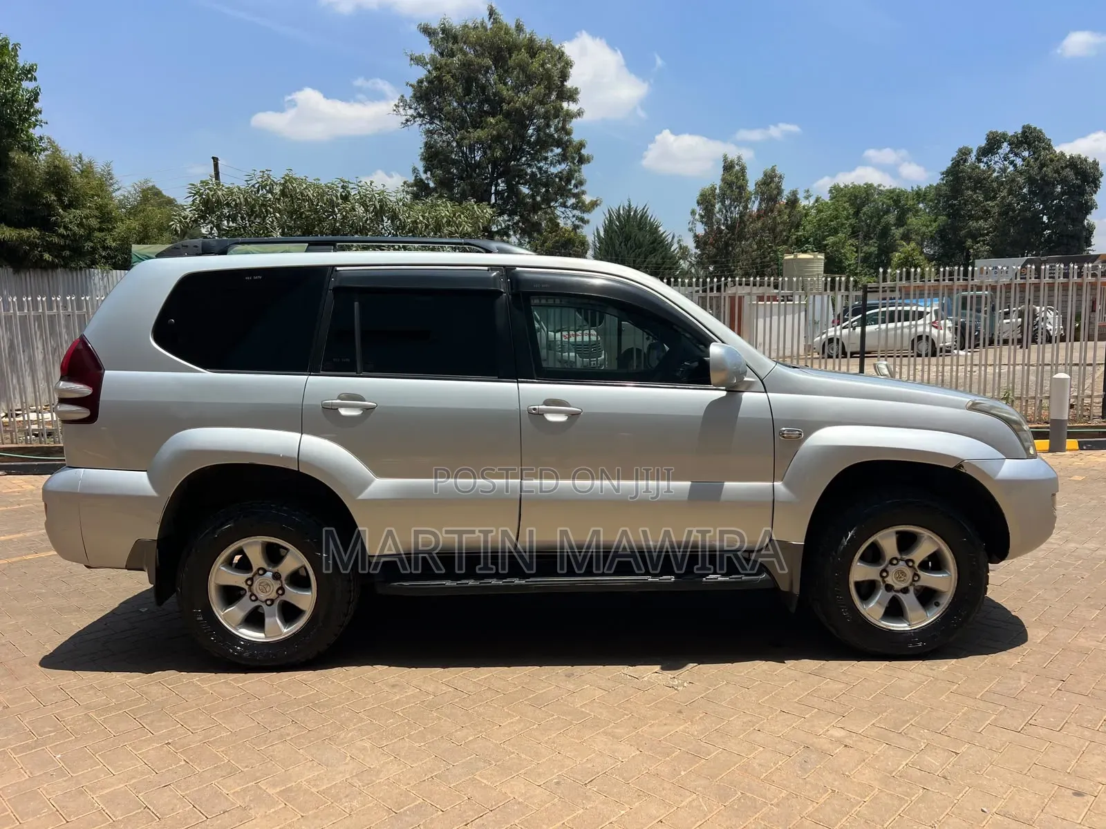 Toyota Land Cruiser Prado 2008 Silver