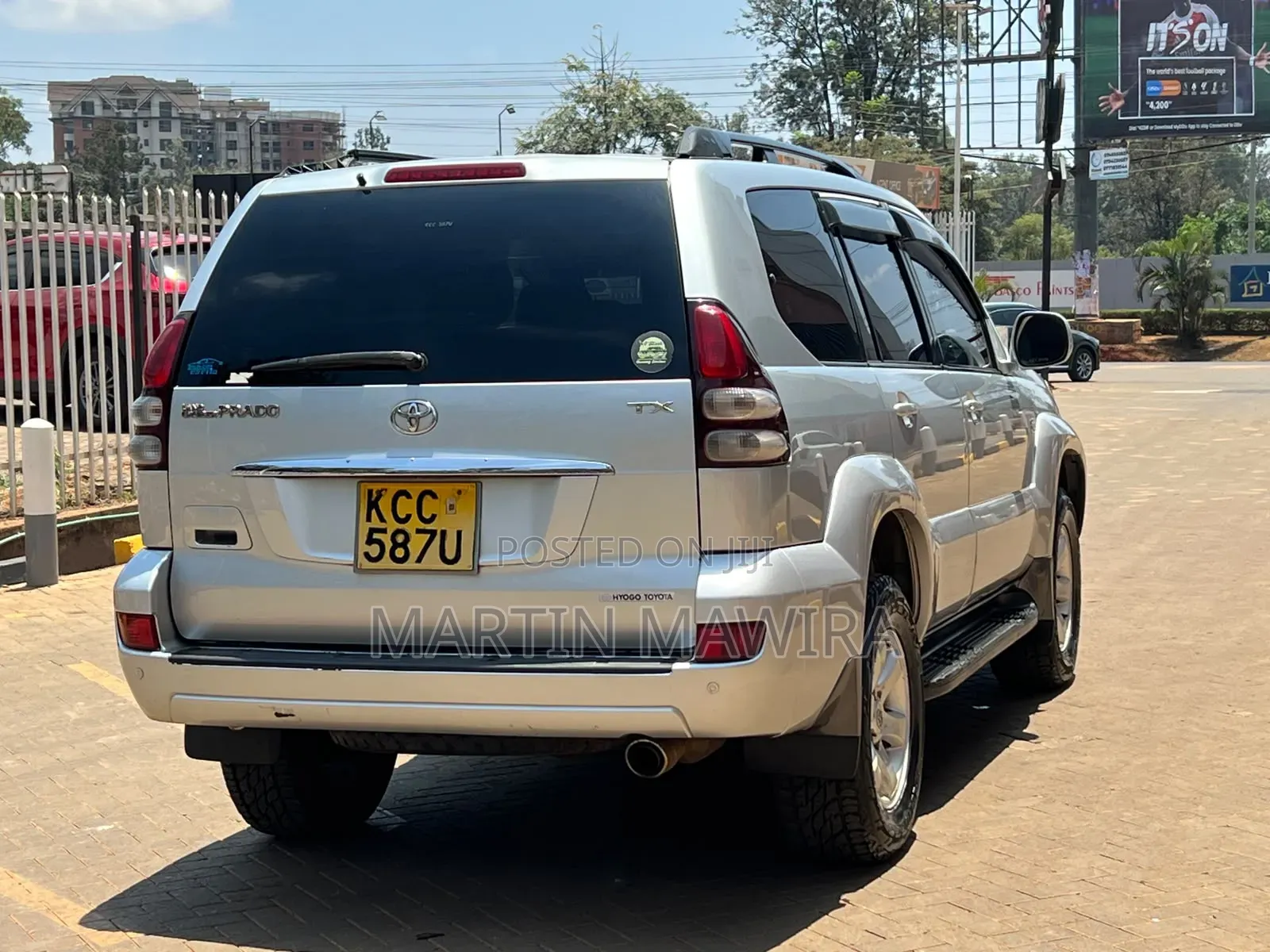 Toyota Land Cruiser Prado 2008 Silver