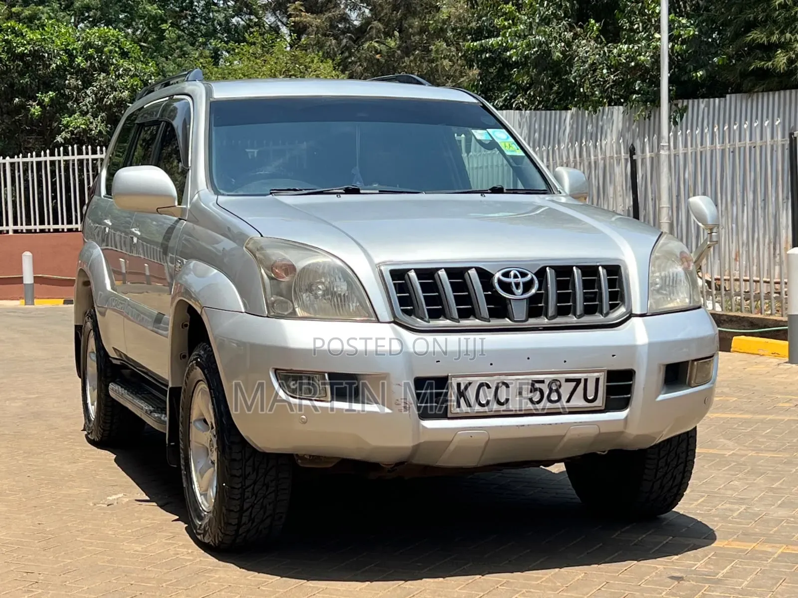Toyota Land Cruiser Prado 2008 Silver