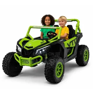 **Kids' Electric Off-Road UTV Buggy – 12V Luminous Green **
