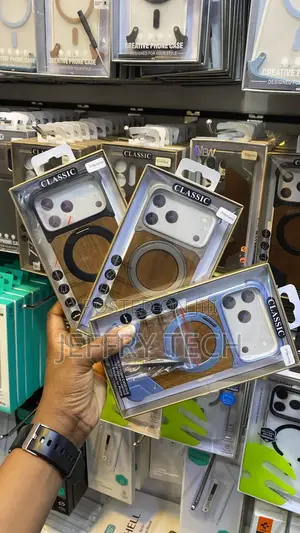 Premium Wood Grain MagSafe Cases 360° Rotating iPhone 17 Pro Max