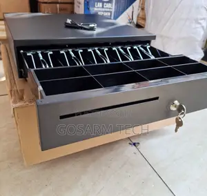 POS Cash Drawer– 5-Bill Tray Cash Register Drawer With Secure Lock