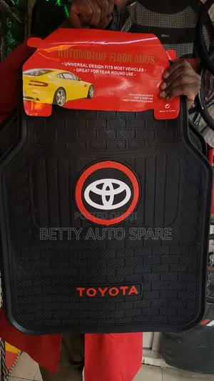 Labeled Toyota Floor Mats