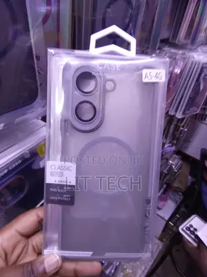 Classic Magsafe Gray Case With Lense for Samsung Galaxy A05 4G