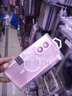 Magsafe Pink Transluscent Case With Lense for Samsung Galaxy A05 4G