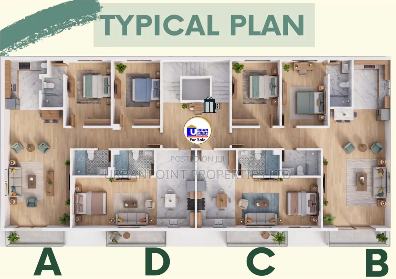 1bdrm Apartment in Ziwa la Ngombe for sale