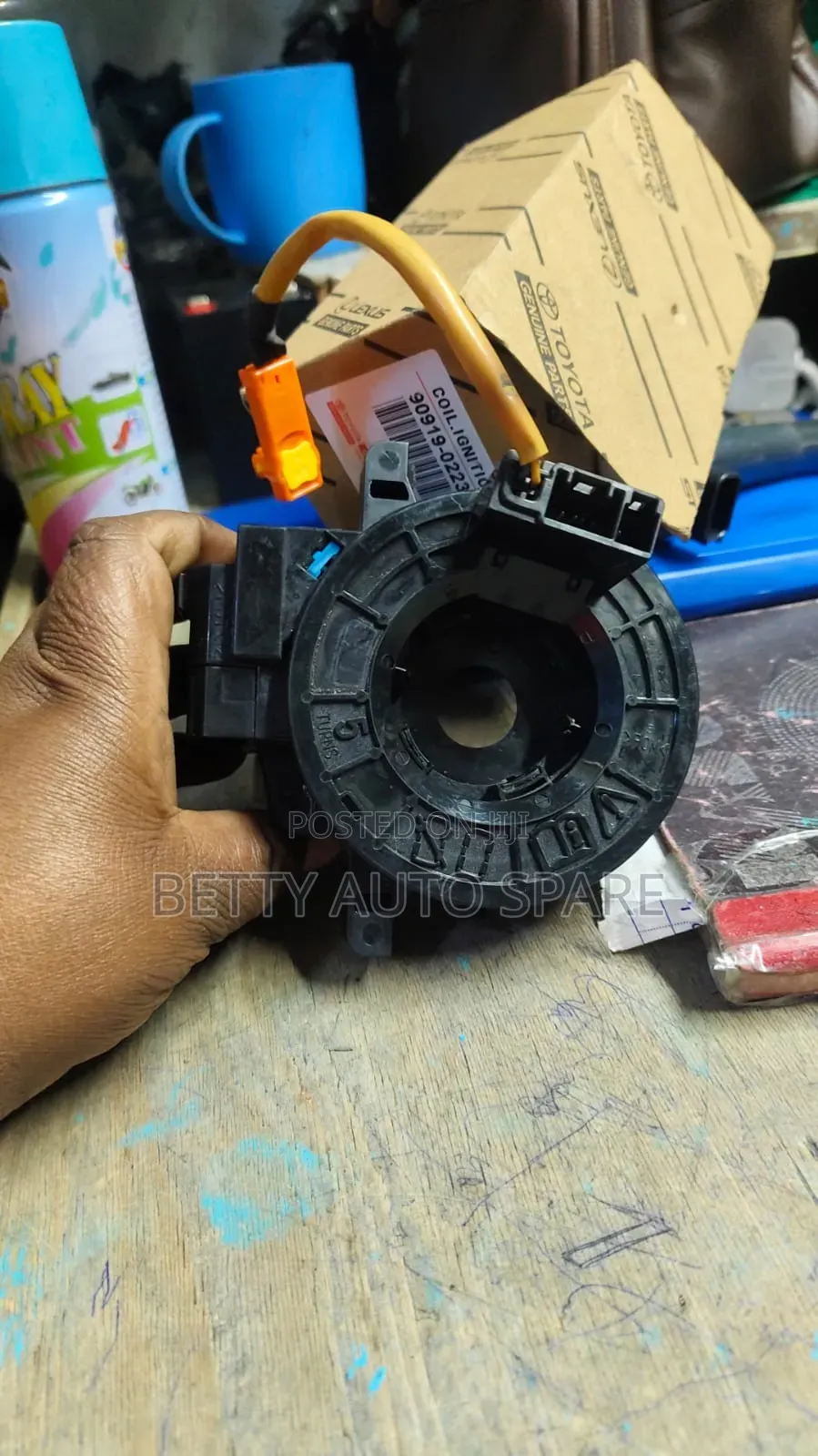 Prado J150 Spiral With Angle Sensor