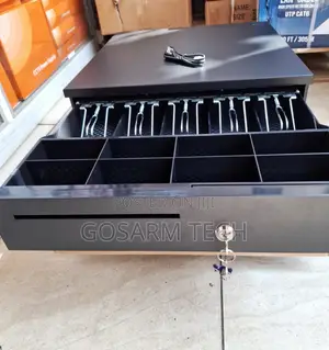 5-Tray Automatic Cash Drawer With Removable Money Tray Cash Box