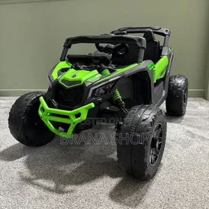 **12V Luminous Green Off-Road UTV Buggy Ride-on **