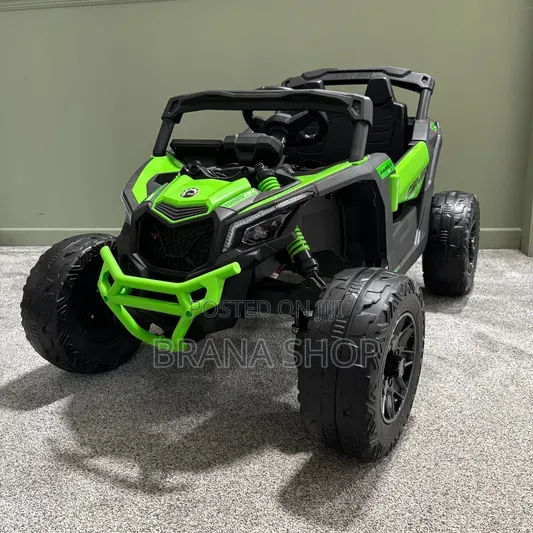 **12V Luminous Green Off-Road UTV Buggy Ride-on **