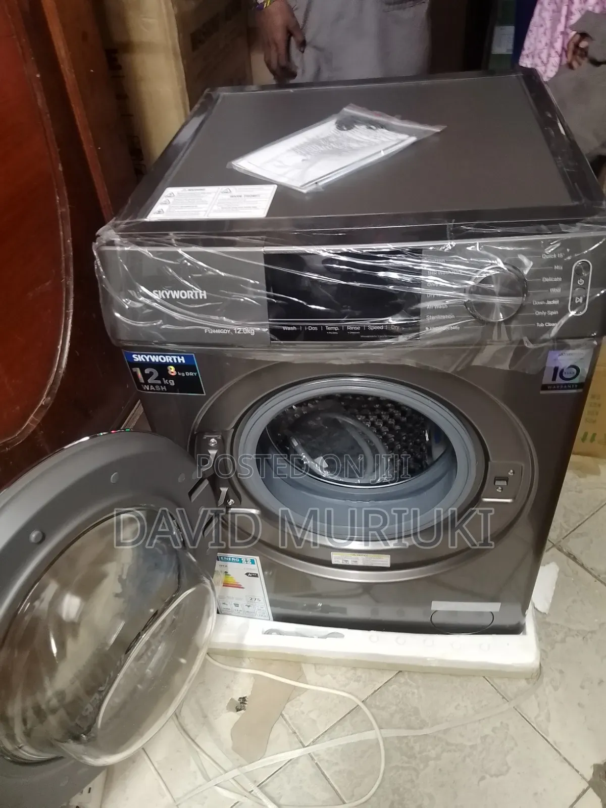 Skyworth 8KG Wash Spin Front Load Machine