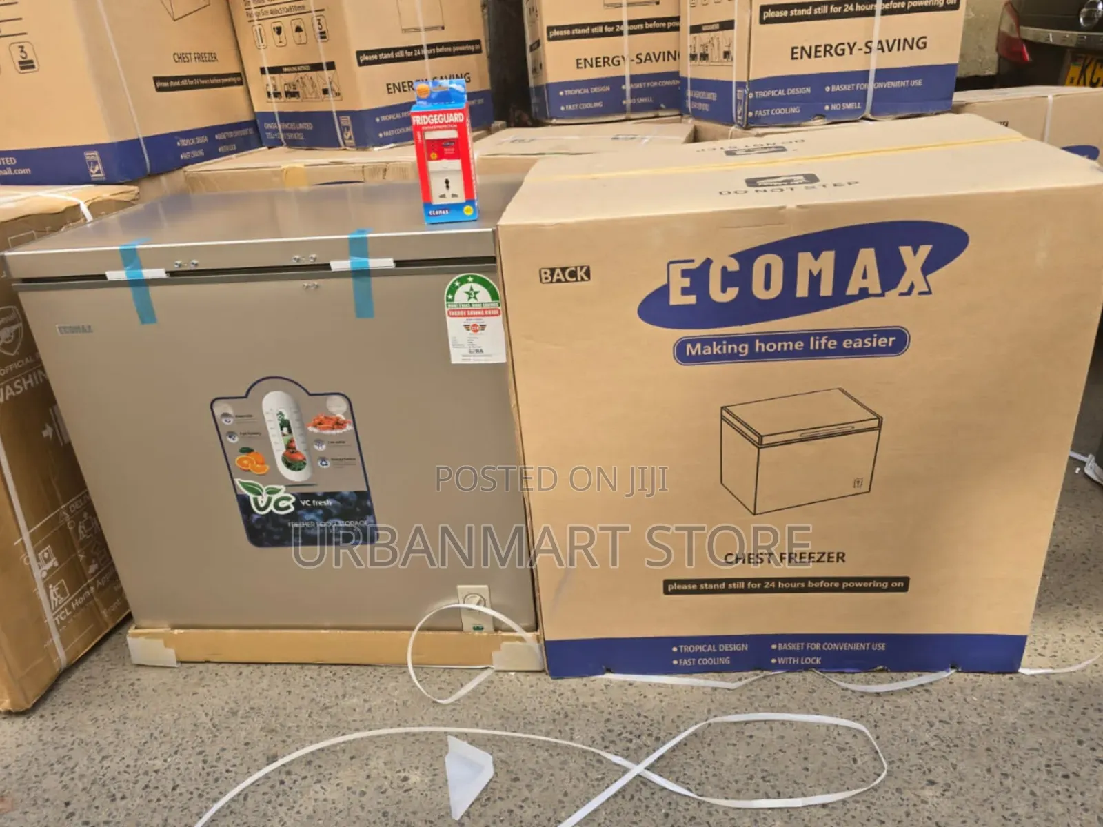 Brand New Ecomax 219L Home and Business Deep Freezer