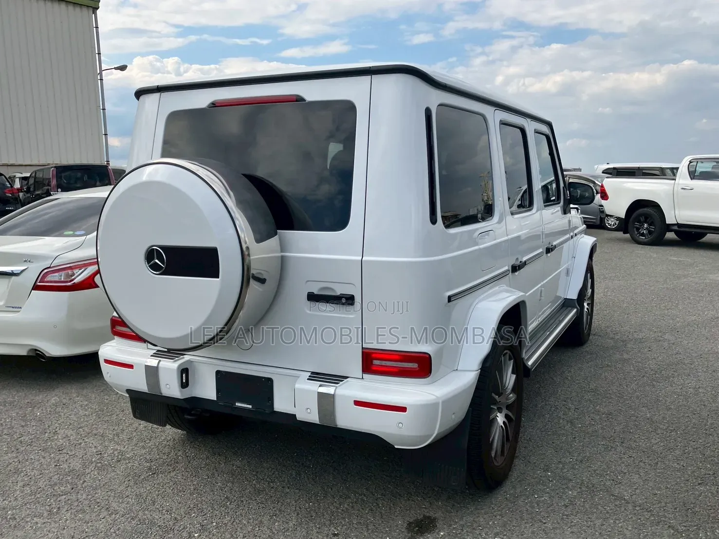 Mercedes-Benz G-Class G 400 d 2020 White