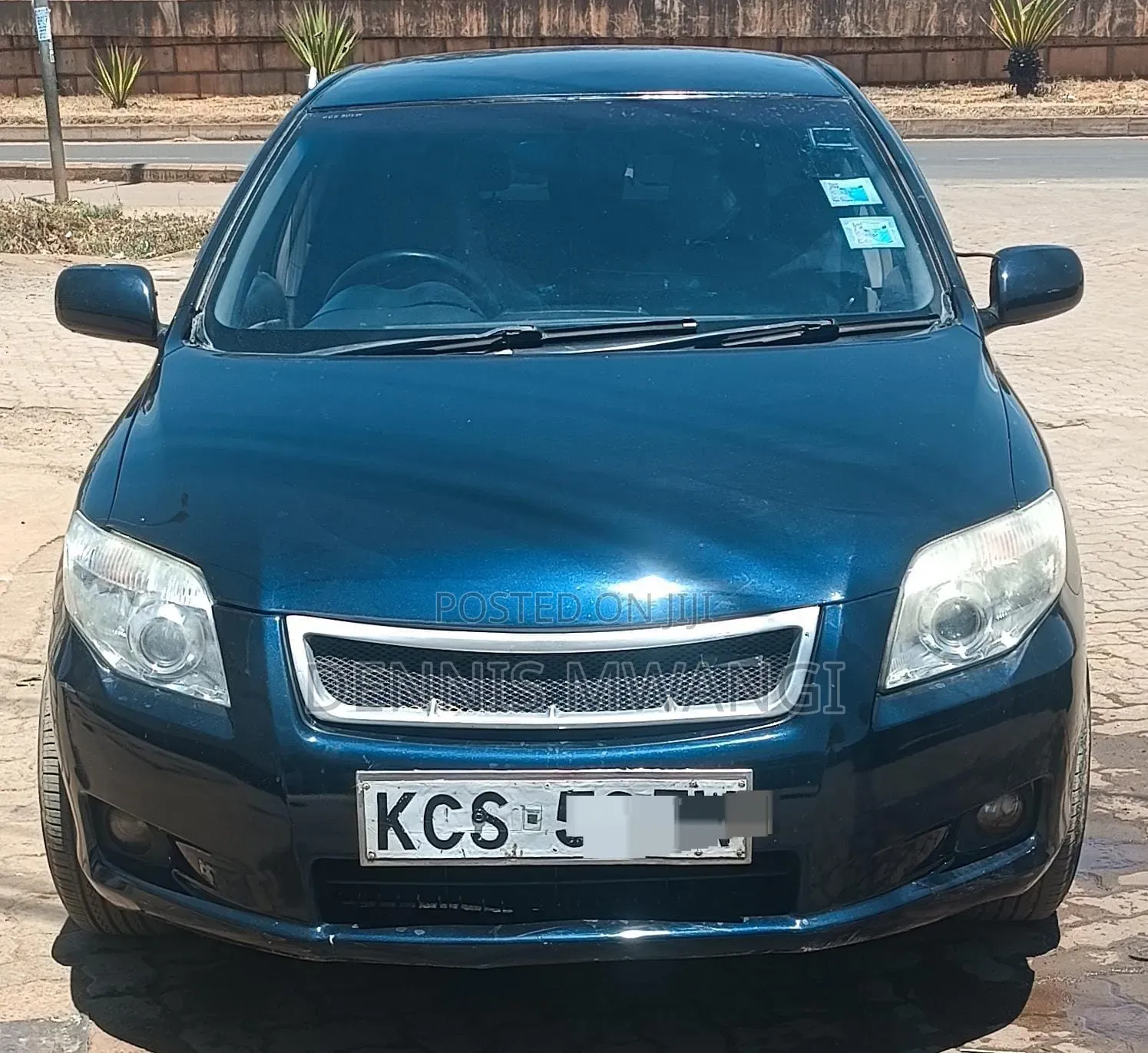 Toyota Axio 2012 Blue