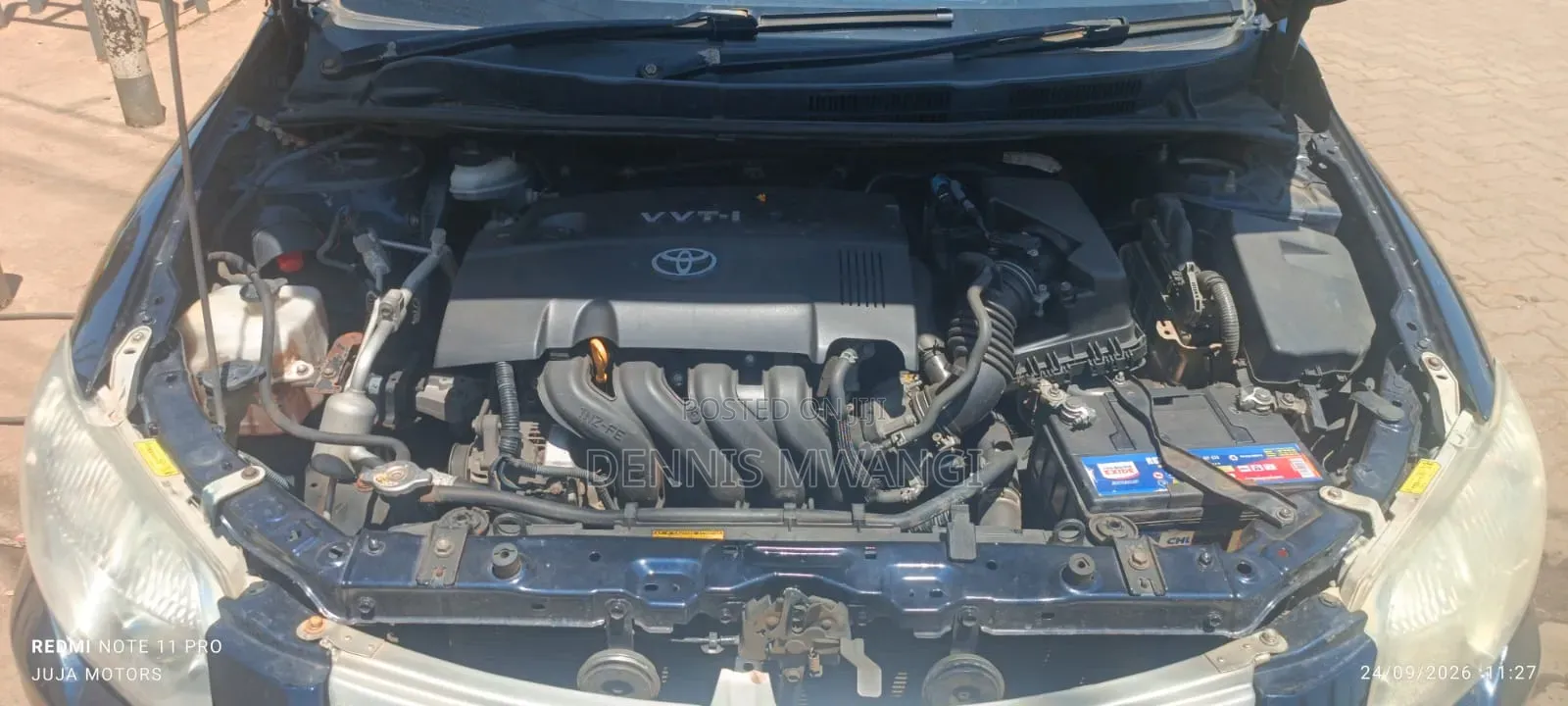 Toyota Axio 2012 Blue