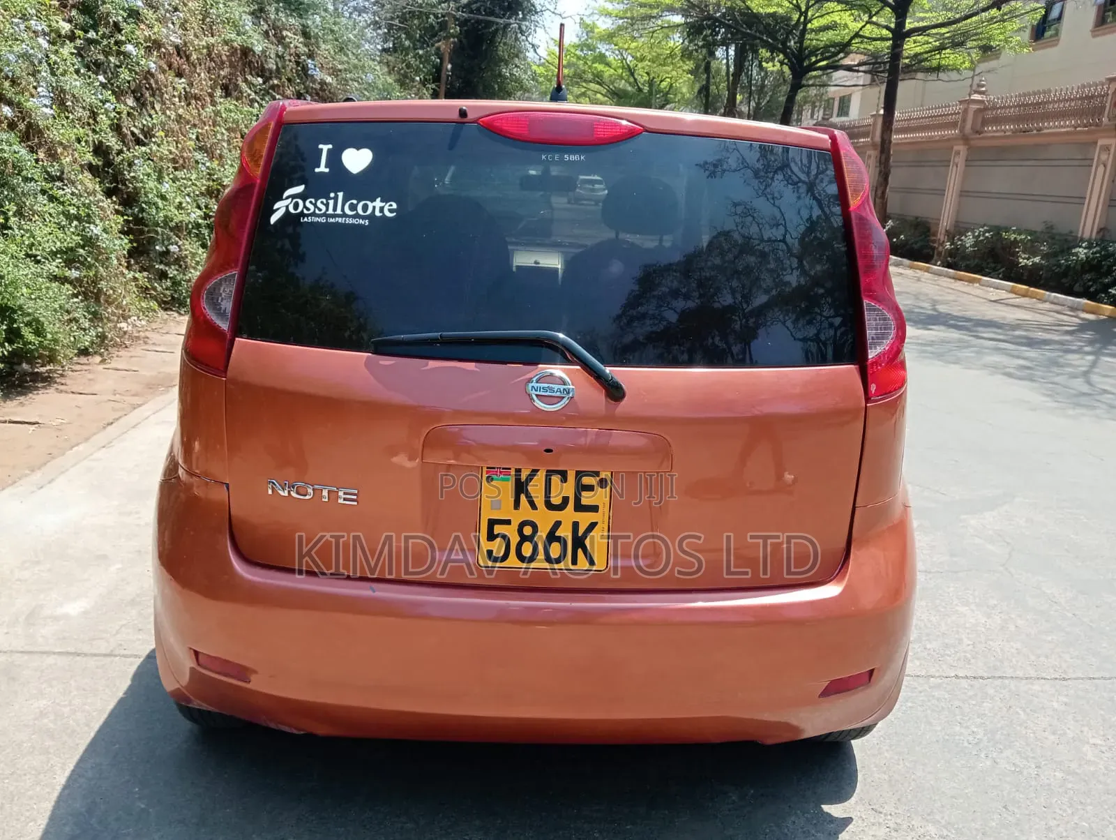 Nissan Note 1.5 dCi 2008 Orange
