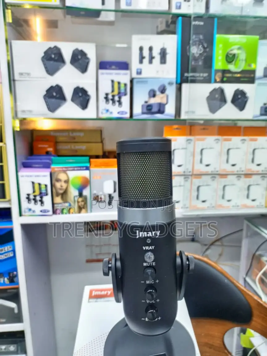 Jmary MC-PW9 RGB USB Condenser Microphone for Gaming Streaming