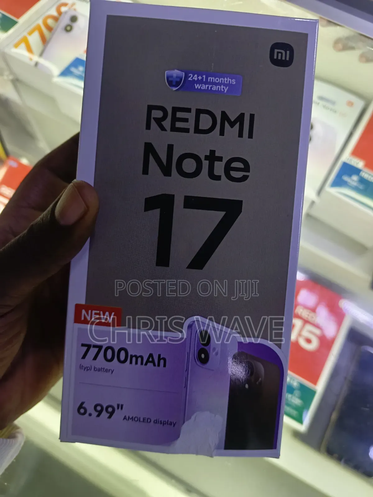 New Xiaomi Redmi 17 128 GB Red