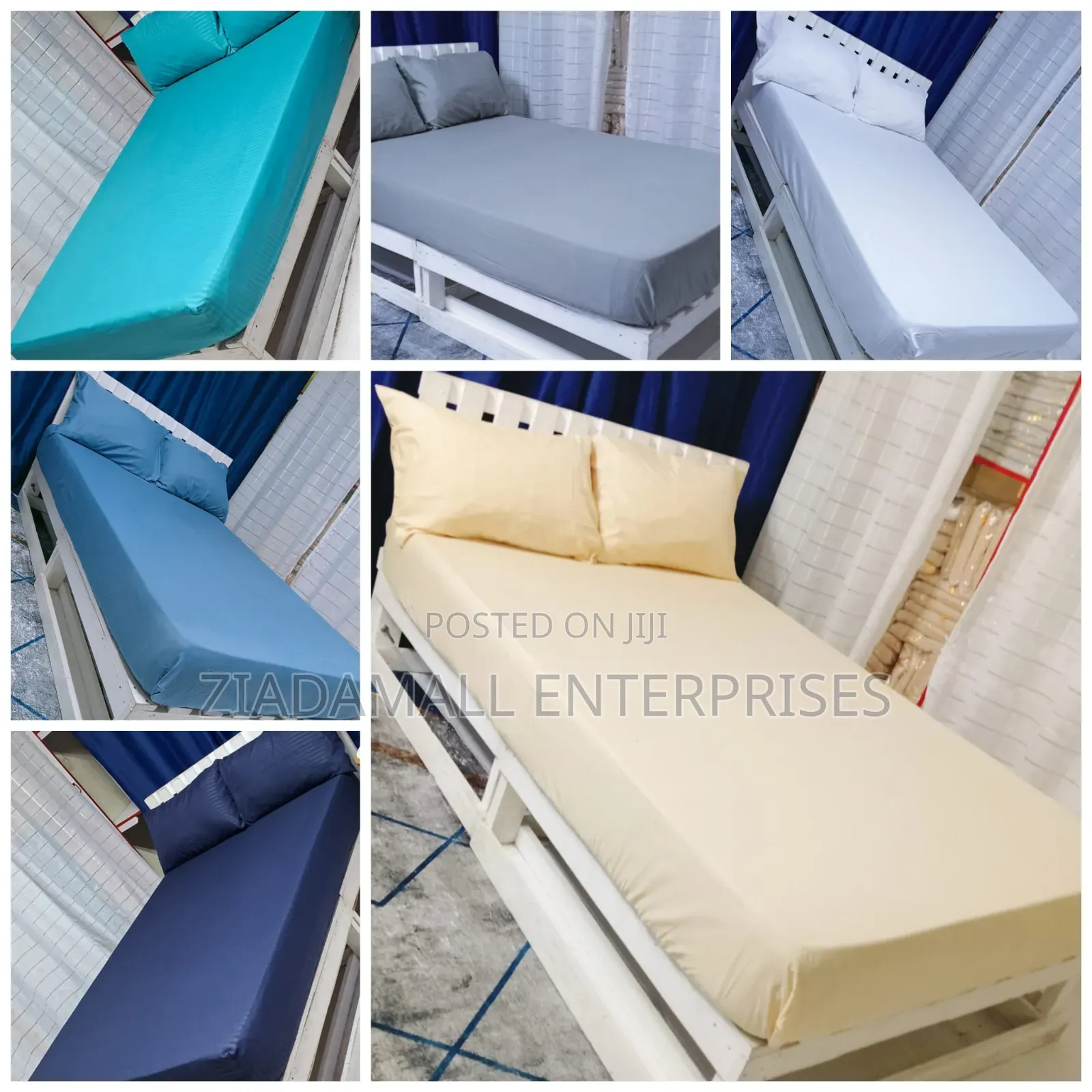 *Fitted Cotton Bed Sheets
