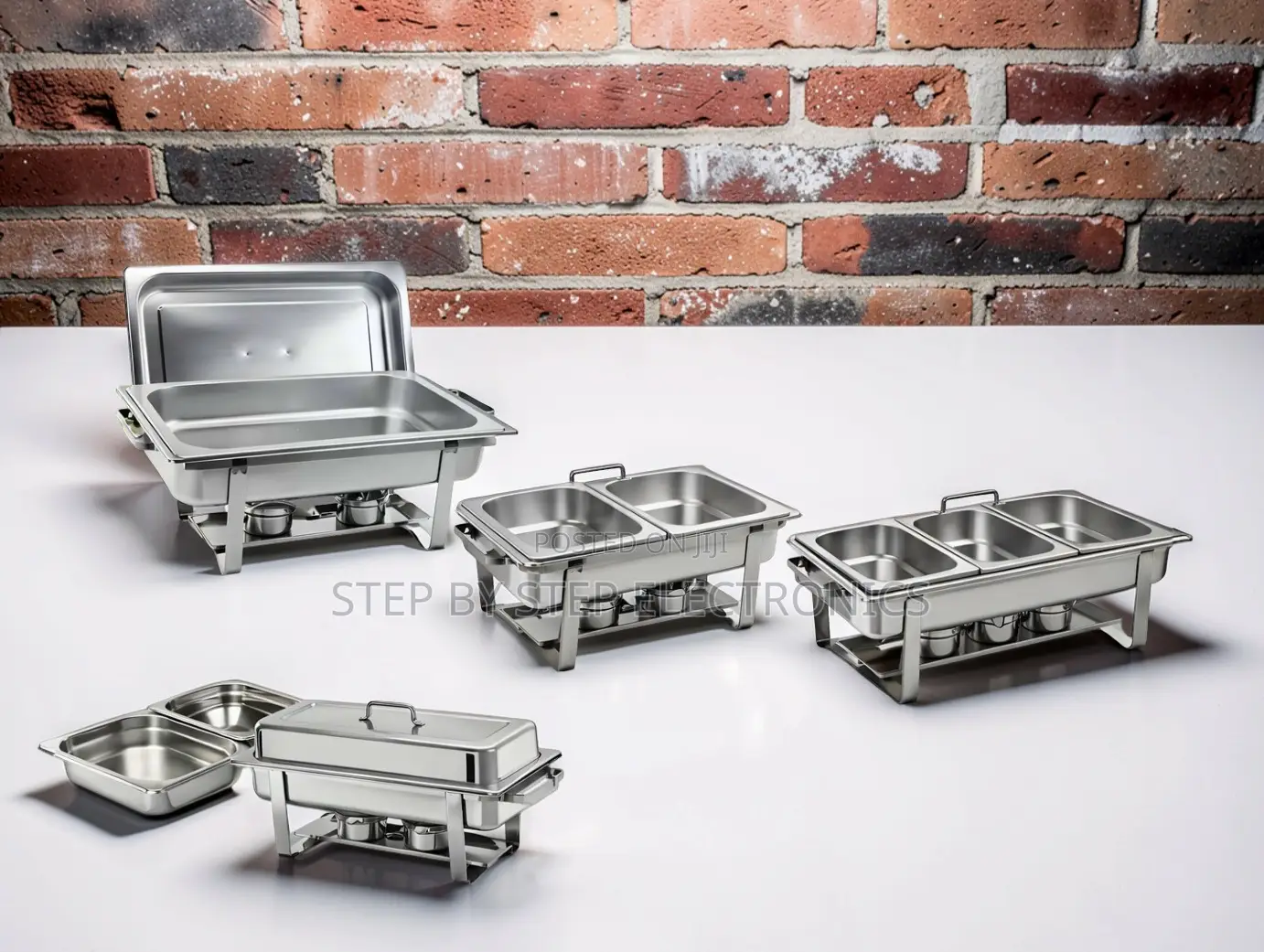 Buffet Ready Frame 11L Stainless Steel Triple Chafing Dish