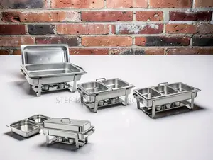 Buffet Ready Frame 11L Stainless Steel Triple Chafing Dish