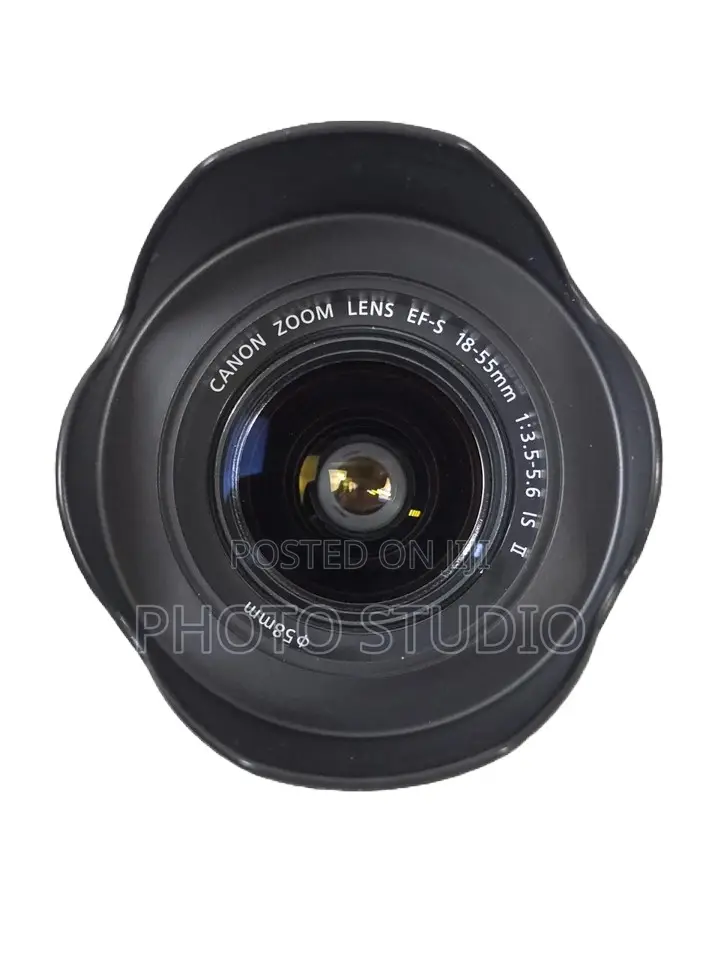 Canon EF-S 18-55mm With Hood