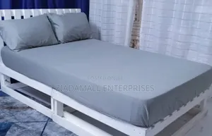 *Fitted Cotton Bedsheet 1bedsheets 2 Pillowcases