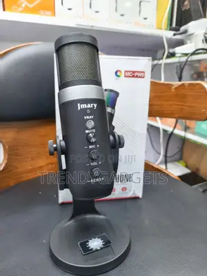 Jmary MC-PW9 RGB Desktop USB Microphone With Echo Mute