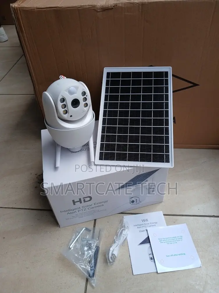 Ubox Solar Powered 4G SIM Card CCTV Camera for Outdoor Security