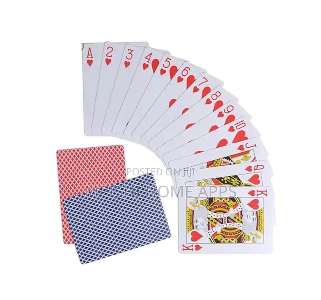 Texas Hold Em Plastic Cards