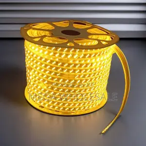 Flexible 50M Orange Yellow Warm White SMD LED Strip Snake Light