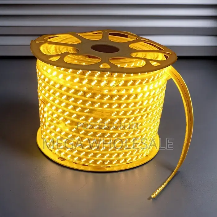 Flexible 50M Orange Yellow Warm White SMD LED Strip Snake Light