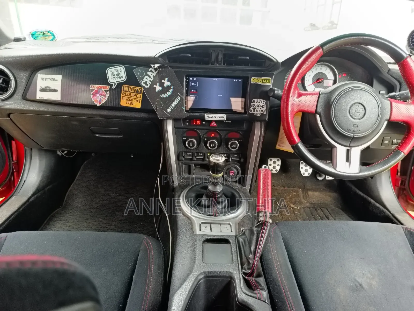 Toyota GT86 GT 2012 Red
