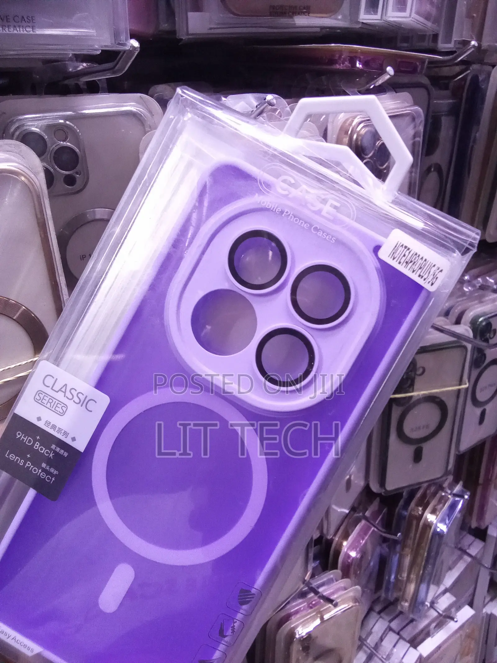 Classic Redmi Note 14 Pro Plus Magsafe Transluscent Case With Lense