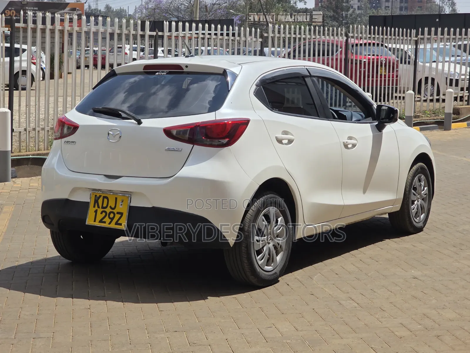 Mazda Demio 2015 Burgundy