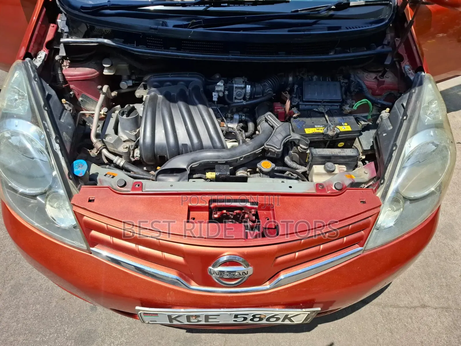 Nissan Note 2008 Orange