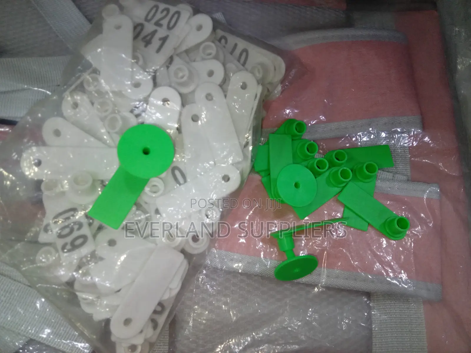 Ear Tags - Clear-Mark Identification (A Pack)