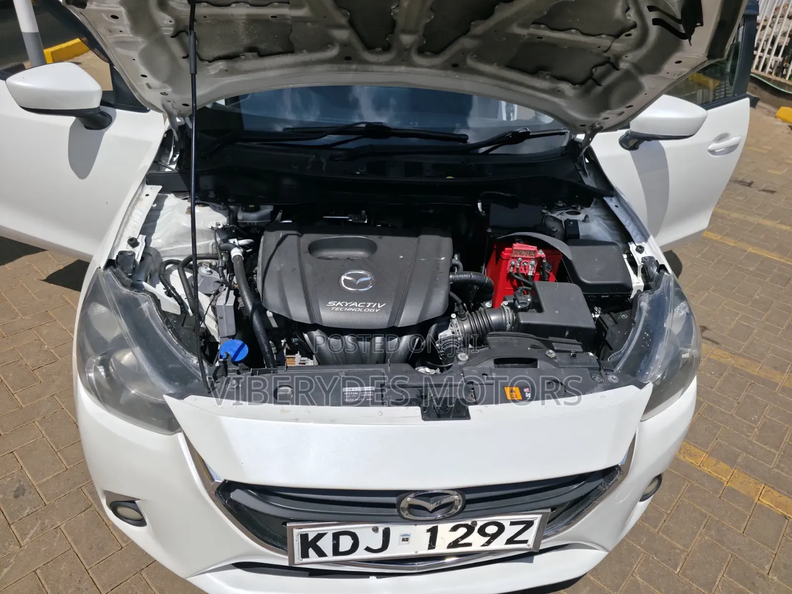 Mazda Demio 2015 Burgundy