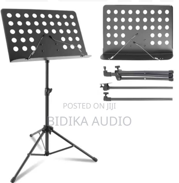 Adjustable Folding Sheet Music Stand With Tripod Base - main view