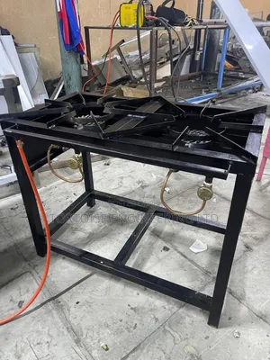 Mild Steel 2 Burner Gas Cooker Dimensions 900mm by 600mm