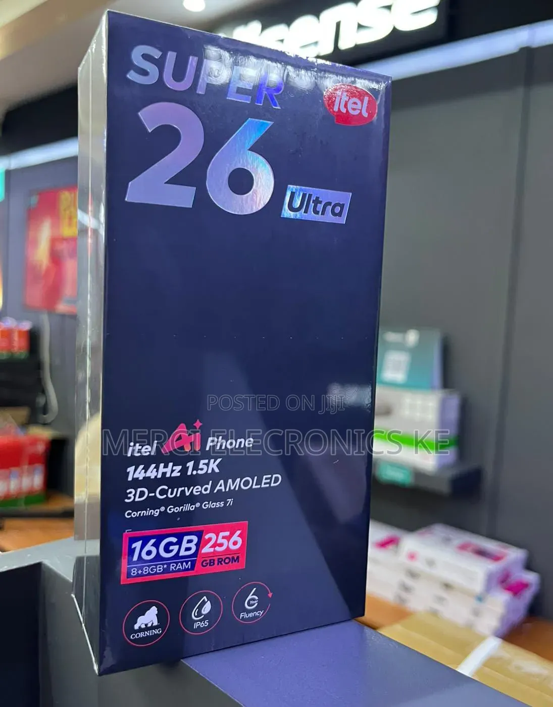New Itel S26 Ultra 256 GB Blue