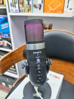 Jmary MC-PW9 RGB USB Desktop Mic for Gaming Voice Recording