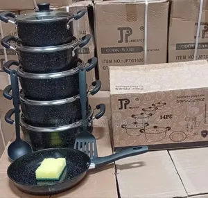 14 Pieces New Model Jp Nonstick Cookware