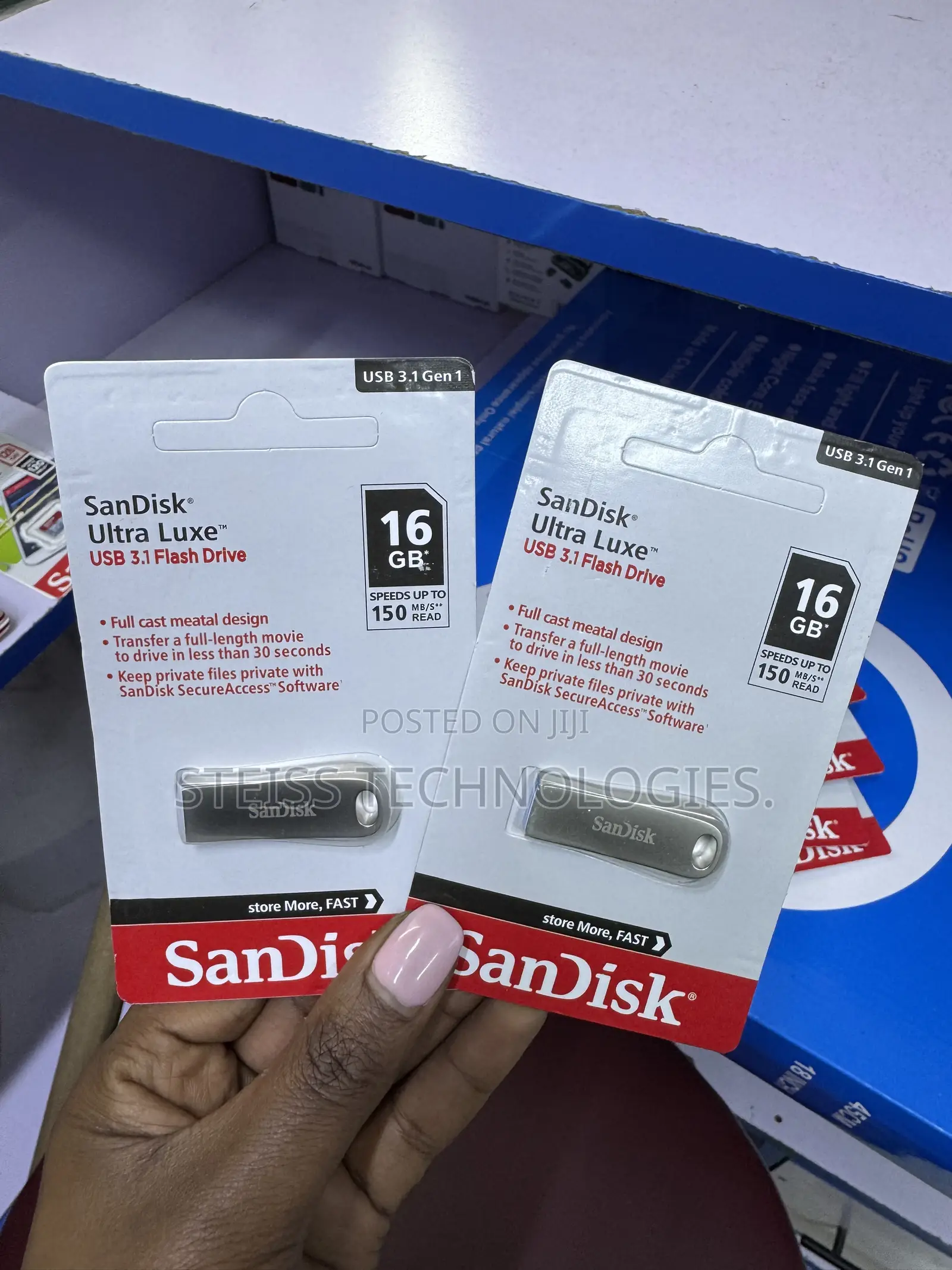 16GB Metallic Sandisk Flashdisk