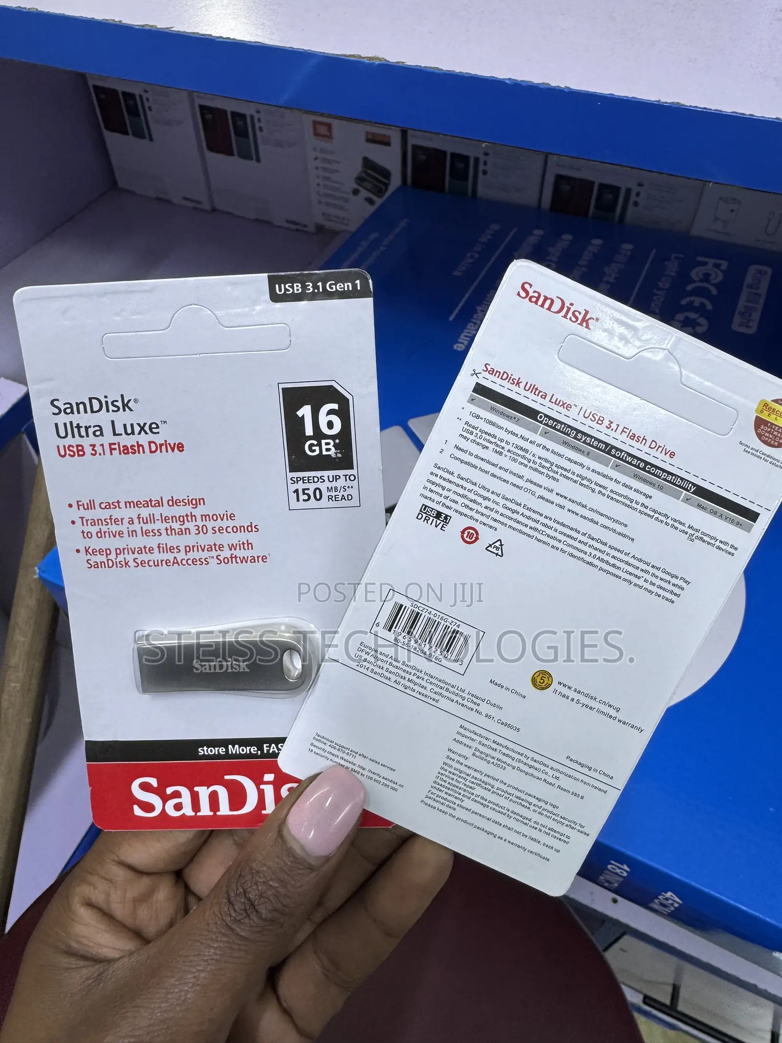 16GB Metallic Sandisk Flashdisk