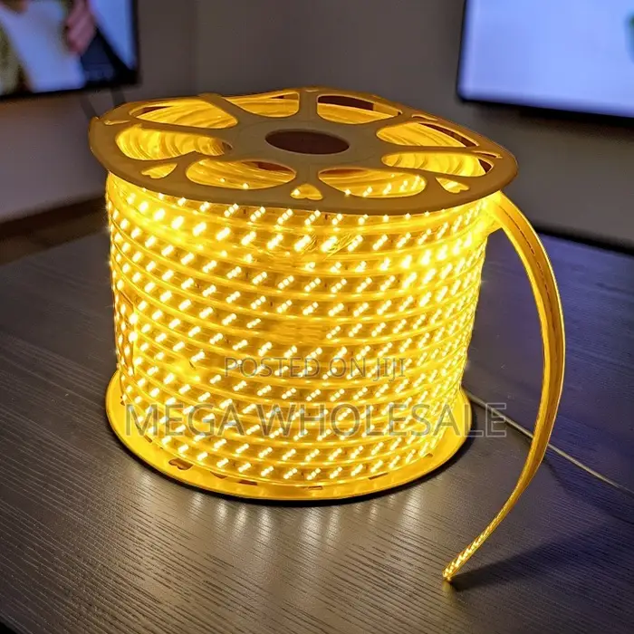 Long-Lasting 50M Orange Yellow Warm White SMD LED Strip Snake Light