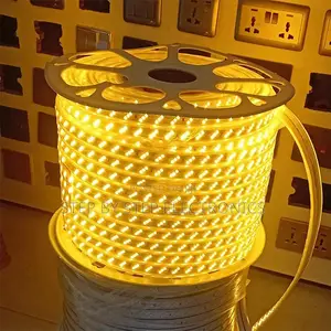 Decorative 50M Orange Yellow Warm White SMD LED Strip Snake Light